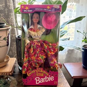 Barbie Special Edition in Floral Dress with Pink Hat